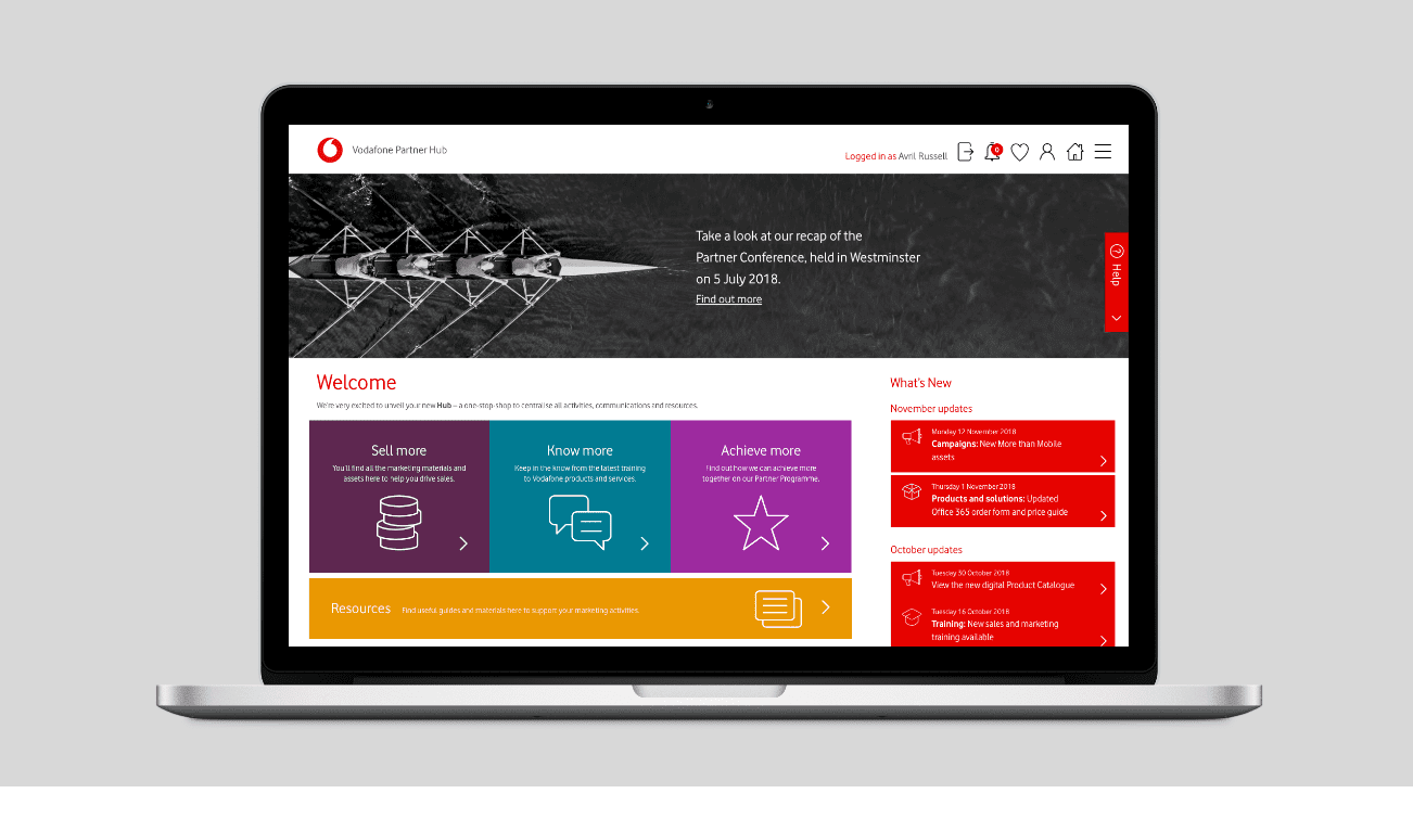 Vodafone Partner Hub