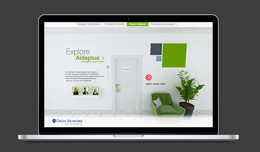 Engaging experience to launch complex tech solution