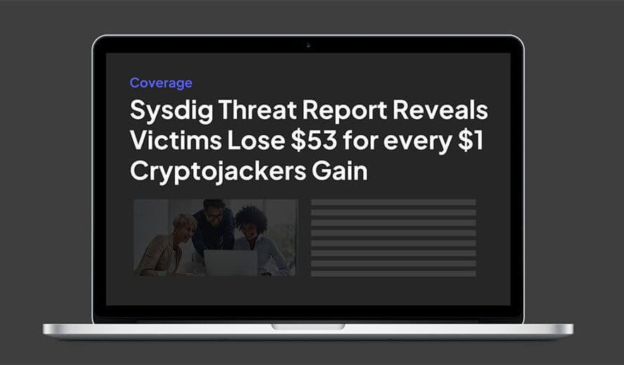 Media campaign raising awareness of cybersecurity threat intelligence