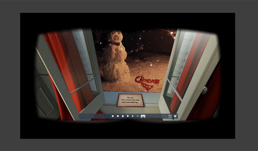 Interactive online game to foster partner engagement