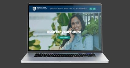 Repositioning UCEM as UBE with a refreshed website